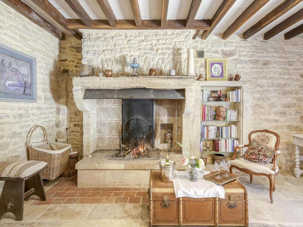 Burgundian Farmhouse In Talon With Fireplace 外观 照片